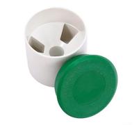 2 set di tazze da golf con coperchi per pratica all'aperto, robusti addominali per mettere accessori verdi con coperture antipolvere, aiuti per l'allenamento di dimensioni standard per cortile e uso