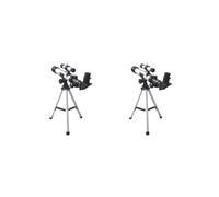 2 set di telescopio astronomico W/treppiede 40 mm obiettivo obiettivo 40400 2 oculari regalo