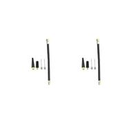 2 set di ugelli a sfera adattatori pompa a mano connettore gonfiatore accessori bici 5 pezzi