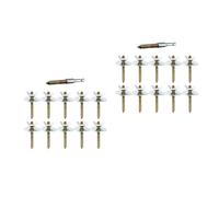 2 set di viti per trespoli per gabbie per uccelli - Set di hardware di