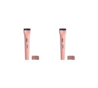 2 set Elettrico Riscaldato Piegaciglia Durevole Portatile Ricaricabile per Salone Casa Rosa 3,2x14,3 cm