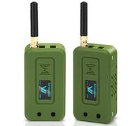 2 Set ESP32 LoRa V4 Scheda di Sviluppo + L76 GNSS Modulo + 3000mAh Batteria + Custodia Verde, ESP32-S3 SX1262 LoRa WiFi Bluetooth 2MB PSRAM 16MB Flash 915MHz Antenna Supporto GPS Solare per Arduino