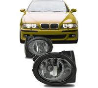 Fendinebbia cristallini con bordo nero per BMW Serie 3 E46 Berlina Touring Co...