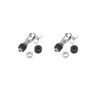 2 set Hi-Hat Frizione FAI DA TE Doppio Pedale Tamburo Piatto Stand Post Leggero Rilascio Rapido Drop Frizione Pull Rod Percussioni Elettroniche Tamburi