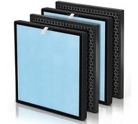 [2 SET] HSP001 Set di filtri di ricambio compatibile con filtri HATHASPACE HSP001 Smart True HEPA Air Cleaner per la casa, 1HEPA Plus, pre-filtro a nido d'ape in carbonio e pre-filtro a 4 stadi