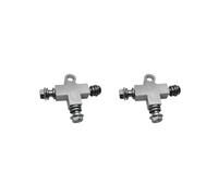 2 set idraulico olio freno linea Tee M10 ATV freno Tee raccordi Dirt Bike moto