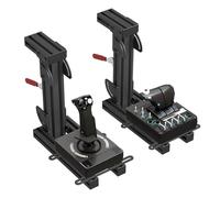 2 Set Il Supporto da Scrivania per Joystick di volo, Compatibile con Logitech X56/X52/X52 Pro, Thrustmaster Hotas Warthog/T.16000M/T-Flight Hotas 4/X（Versione pieghevole）