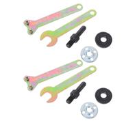 2 Set Kit Adattatore M10 in Metallo per Smerigliatrice e Trapano | Connessione Compatta e Leggera, Compatibilità Versatile, Set di Due Pezzi, per Lavori di Conversione e Montaggio