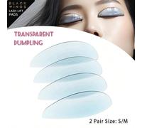 2 set kit riutilizzabile per il sollevamento delle ciglia: tamponi per ondulazione delle ciglia, cuscinetti in silicone per il sollevamento delle ciglia, arricciaciglia, applicatore, strumenti per il