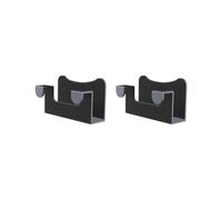 2 set Laptop Phone Holder Dual Machines con uno schermo Computer Monitor Mount Blu 4.9x2.2x3 cm