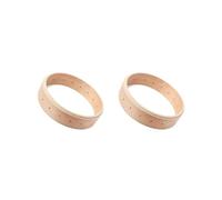2 set Leggero Acero Banjo Telaio Professionale Rame Legno Anello Squisito Impermeabile Banjo Accessorio Anulus Strumento Musicale Parte
