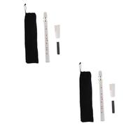 2 Set mini sassofono cappuccio del sassofono strumenti musicali per adulti sax tascabile sax durevole mini sax saxophone portatile piccolo sassofono strumento sassofono AbS bianca Abaodam