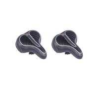 2 set morbido Bike Seat Wide Big Bum Cuscino Sella Della Bicicletta Strada per Mountain Bike