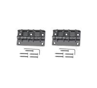 2 set nero chitarra ponte sella per 4 corde basso elettrico parti di ricambio
