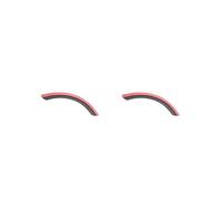 2 set Nero Solido Chitarra Braccio Resto Acustica Parti di Riparazione Legno Ben Fit Buona Vibrazione Poggiamani Strumento Musicale Classico Bracciolo