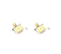 2 set Pickup Switch Dimensioni Compatte Pratico Regolatore di Livello di Installazione Squisito Aggiornato Raccordi Sostituito Parte Attrezzatura Musicale Oro GN203