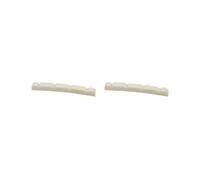 2 set ponte osso dado scanalato per basso elettrico a 4 corde