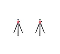 2 set Professionale DSLR Camera Treppiede Campeggio Esterna Viaggio Portatile Telefono Stand Live Streaming Videocamera Titolare Fotografia