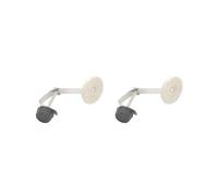 2 set Professionale Elaborato Drum Mute Pads Head Protector Ammortizzatore Compatibile Leggero Percussione Accessorio Resistente all'usura Attrezzature