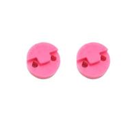 2 set professionale in gomma violino violino sordine silenziatore rosa