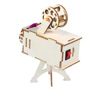 2 Set Proiettore In Legno Da Te Per Bambini