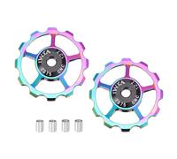 2 Set Pulegge Deragliatore 12T Ceramica, per Shimano