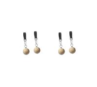 2 set Pull Up Ball Grip in legno Power Grip Ball per Chin up Bar Home Gym Kettlebell Dia 10 cm 1 paio