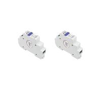 2 set Rail Network POE Surge Protector Thunder Arrester Device