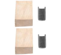 2 Set Ricambio per Attrezzo da Giardino in Ferro e Legno, Robusto | Utensili da Scavo e Attrezzo Manuale, Resistente alla Ruggine, Non Si Deforma Facilmente, Accessorio per Uso Esterno