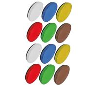 2 Set Round Photography Lamp Shade Soft Light Cover For Flash Elastic And Versatile Design Colors 6 Pezzi*2