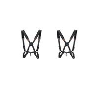 2 set Sax Strap Back Holder Regolabile Design Pieghevole Harness Cintura Fibbia Professionale Sassofono Forniture Morbidezza Spalla Corde