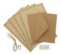 2 Set Set di Carta da Scrivere per Viaggiatore A5 Vintage