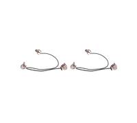 2 set Single Coil Pickup Jack Harness 1T1V per 3/4 String Cigar Box Guitar Parts