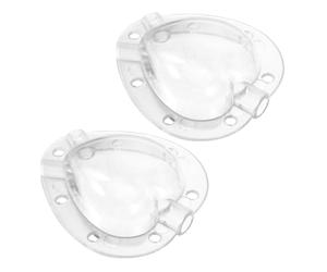 2 Set Stampo a Forma di Cuore, Plastica per Pomodori e Frutta | Riutilizzabile, Facile da Usare, Non Si Deforma, per Orto e Fai, per Dare Forma AI Frutti