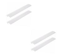 2 Set Striscia Di Gap Anti-incrostazione Per Posto A Sedere Padella Auto Cucina Protegge Kit Utensile Protettori Porta Tampone Fra Bruciatori Palo Gel Di Silice. Bianca 2 Pezzi * 2 MAGICLULU