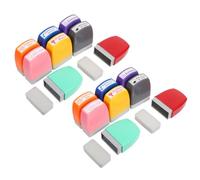 2 Set Timbri di Incoraggiamento per Classe, Set da 2 in ABS | Feedback Positivo per Studenti, Uso Scolastico Semplice, Stile Minimale Decorativo, Maneggevole
