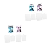 2 Set Timbro Per Stampini Per Stamper Per Trasparente Strumenti Per Nail Art Fai Da Te Strumenti Per Manicure Per Strumenti Per Gel Di Silice FRCOLOR