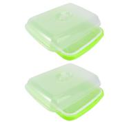 2 set vassoio a germogli utili vassoi di stoccaggio di grano sano senza terreni