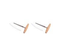 2 set Violoncello Chitarra 1/30 Peg Hole Alesatore con Maniglia Strumento Musicale Riparazione Strumenti di Perforazione del Legno Portatile per Professionale