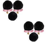 2 Sets Accessori Per Capelli Bambina Fermaglio Prese Con Orso Carini