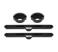 2 Sets Accessori Tavolo Pieghevole Da Letto Portabicchieri Campeggio Inserto