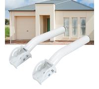 2 Sets Adjustable Stainless Steel Wall Mount Kit for Starlink V2 Antennas