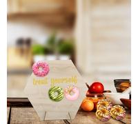 2 Sets Bancarella Di Ciambelle Supporto Per Donuts Espositore Snack