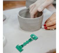 2 Sets Copertura Protettiva Macchina Argilla Utensili Ceramica Accessori Tornio