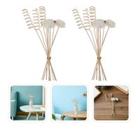 2 Sets Diffusore A Bastoncini Con Fiori Per Bagno Olio Profumato