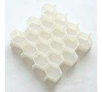 2 Sets Divisori Per Cassetti Regolabili Organizzatore Riporre Calzini