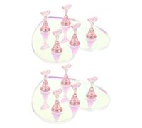 2 Sets Esercitarsi Con Le Unghie Supporto Per La Pratica Delle Nail Art