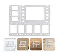 2 Sets Fustelle Fotografiche Fai Da Modelli Di Stencil in Metallo Per Album