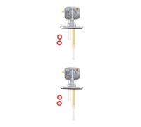 2 Sets Interruttore Universale Per Serbatoio Carburante Valvola Del Rubinetto