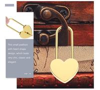 2 Sets Lucchetto D Amore Lucchetti Cuore Blocco Bagagli Del Diario